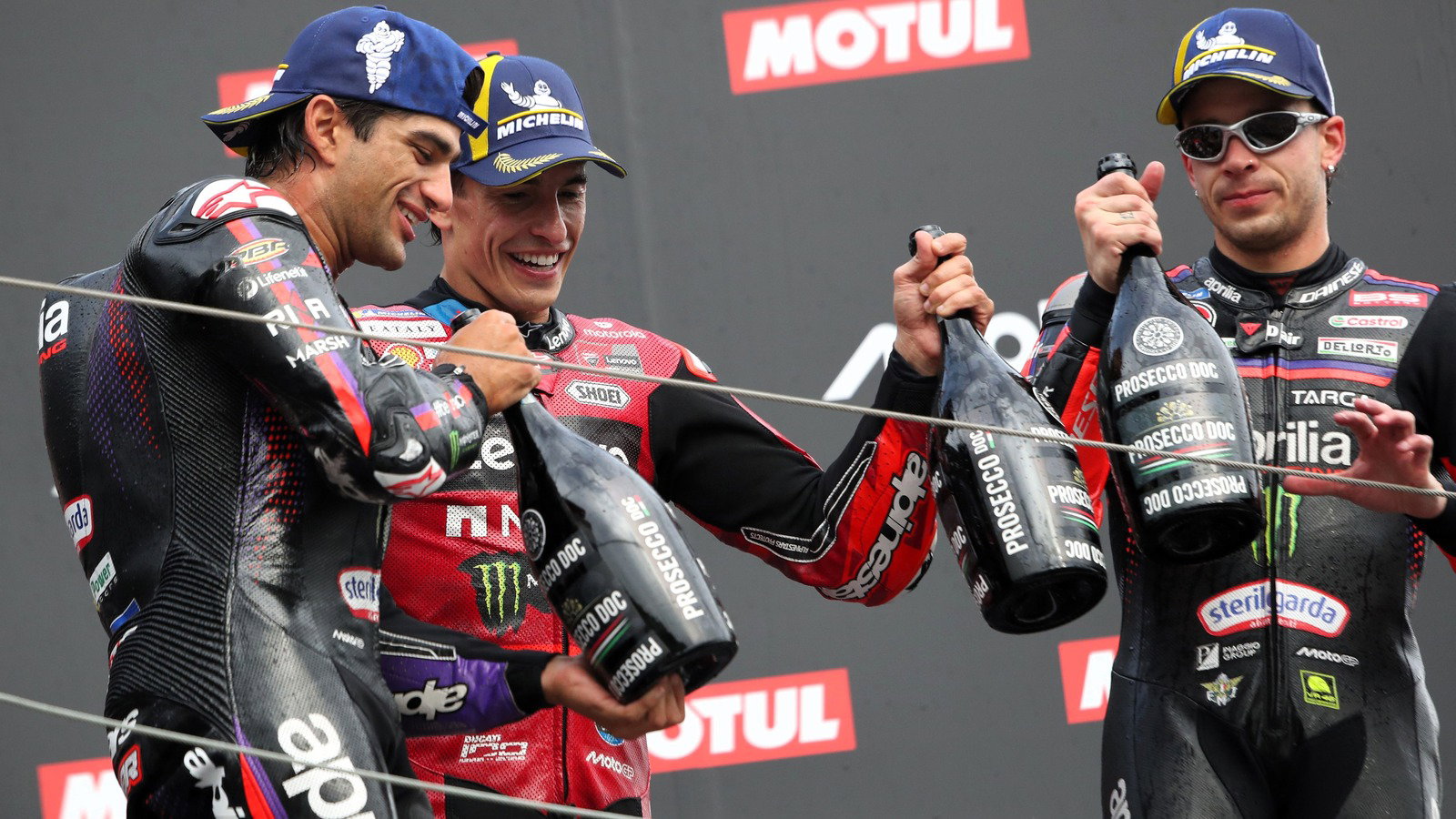 Marc Marquez, Jorge Martin, Marco Bezzecchi, 2026 Japanese MotoGP.