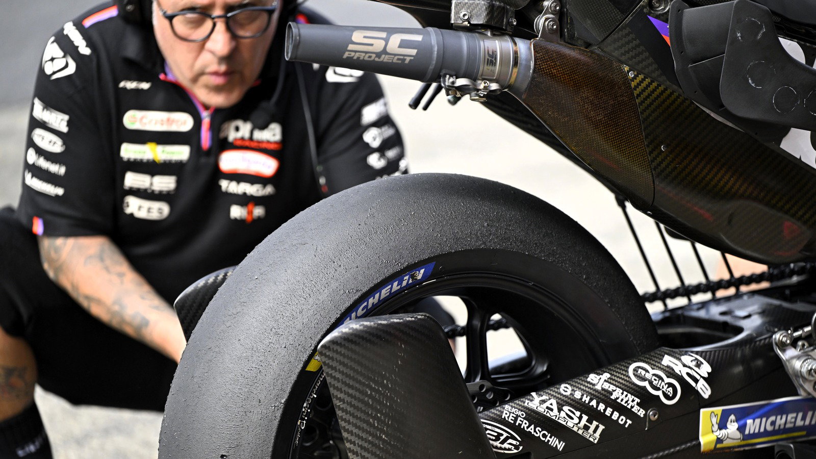 Rear tyre, Aprilia, 2026 Japanese MotoGP.