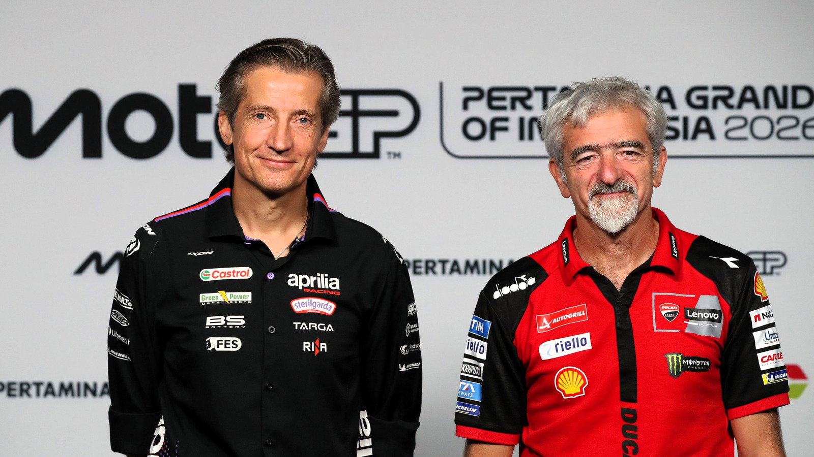 Massimo Rivola, Gigi Dall’Igna, 2026 Indonesian MotoGP. 