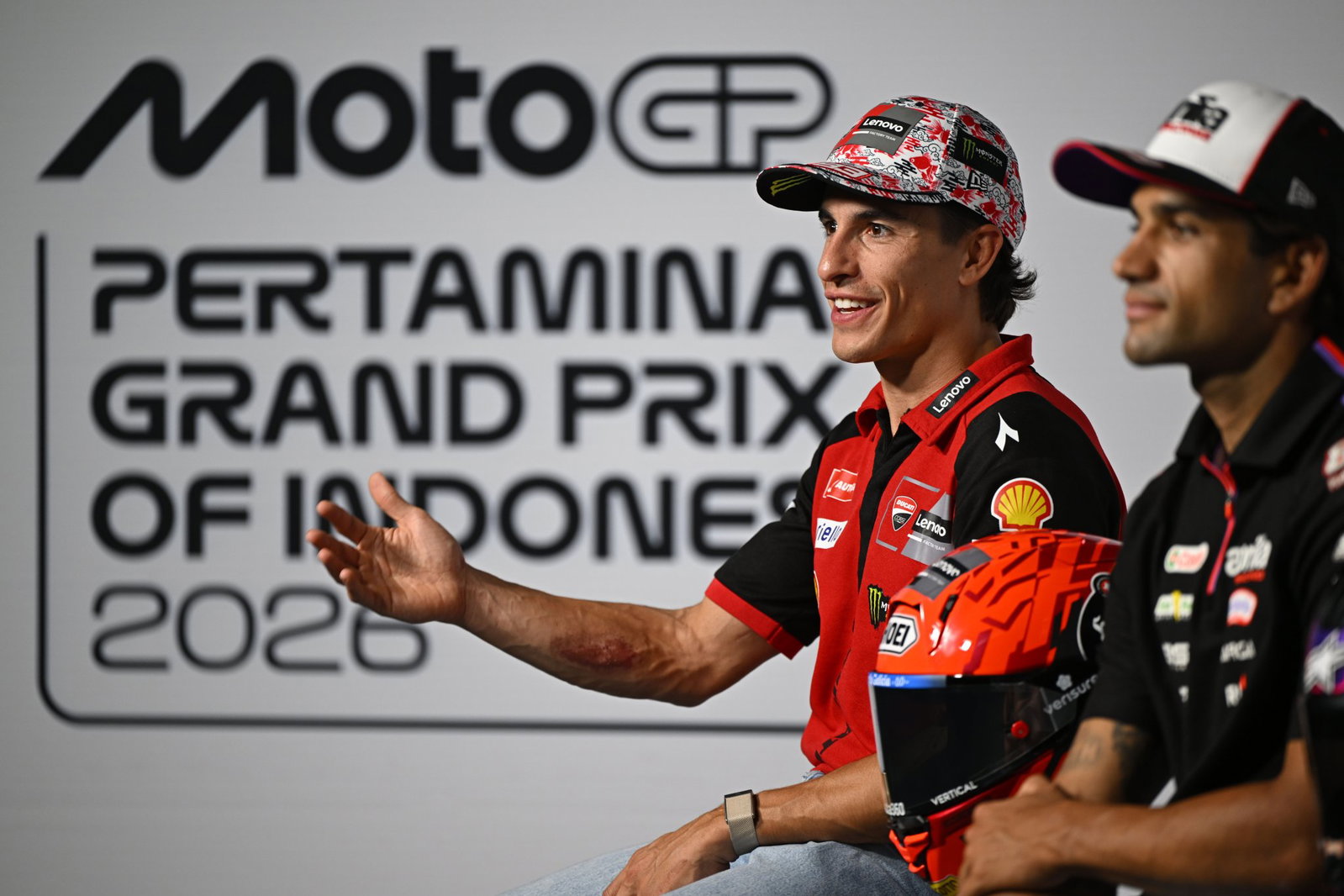 Marc Marquez, Jorge Martin, 2026 Indonesian MotoGP