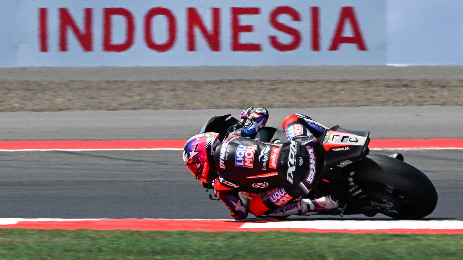 Senna Agius at the 2026 Indonesian Moto2 Grand Prix.