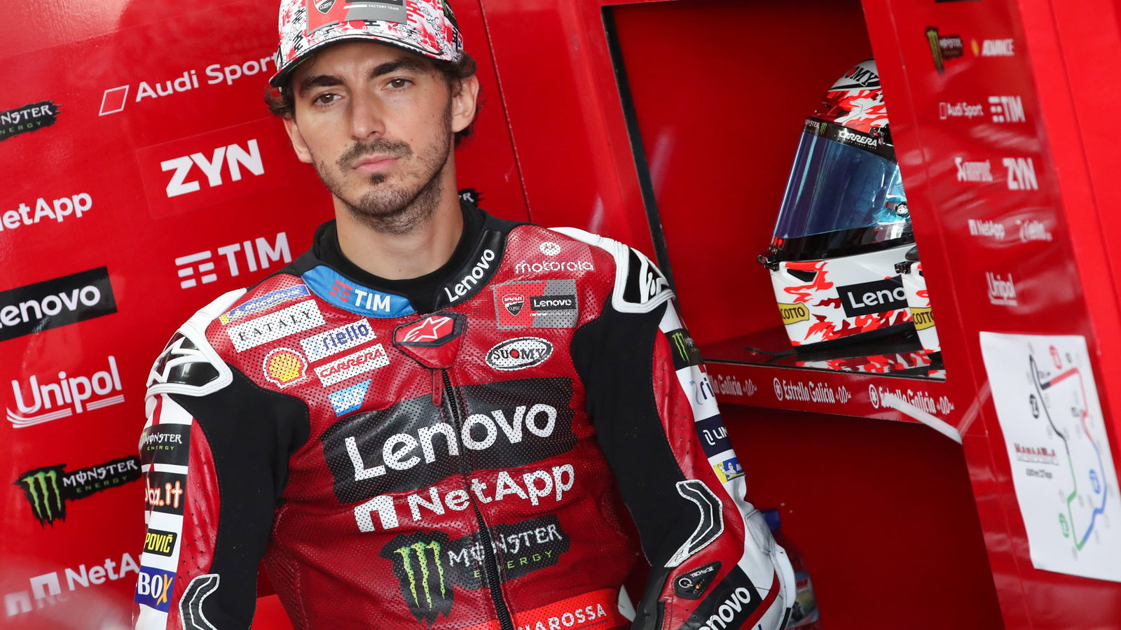 Pecco Bagnaia has made it into Q2 in Indonesia