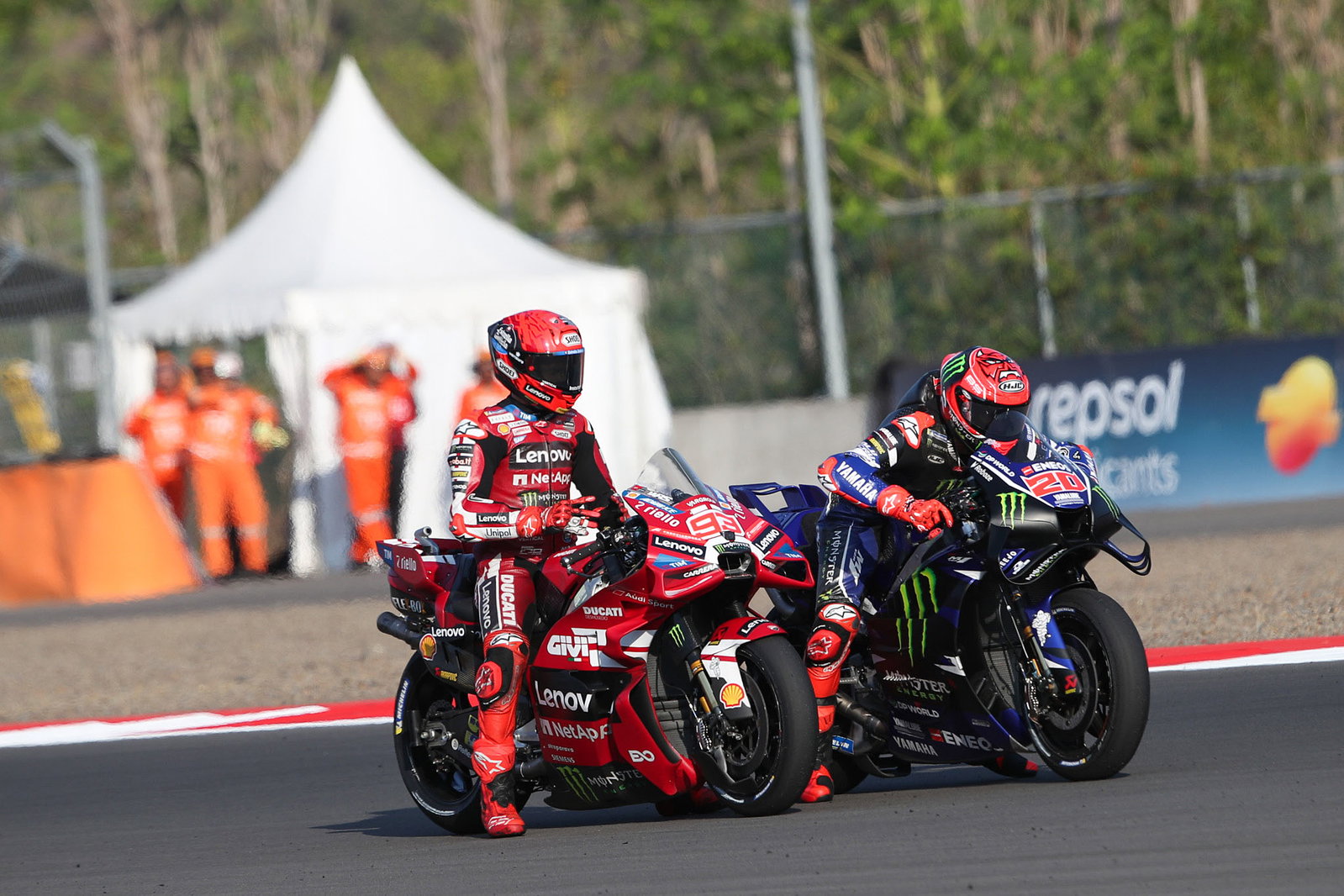 Marc Marquez, Fabio Quartararo, 2026 Indonesian MotoGP