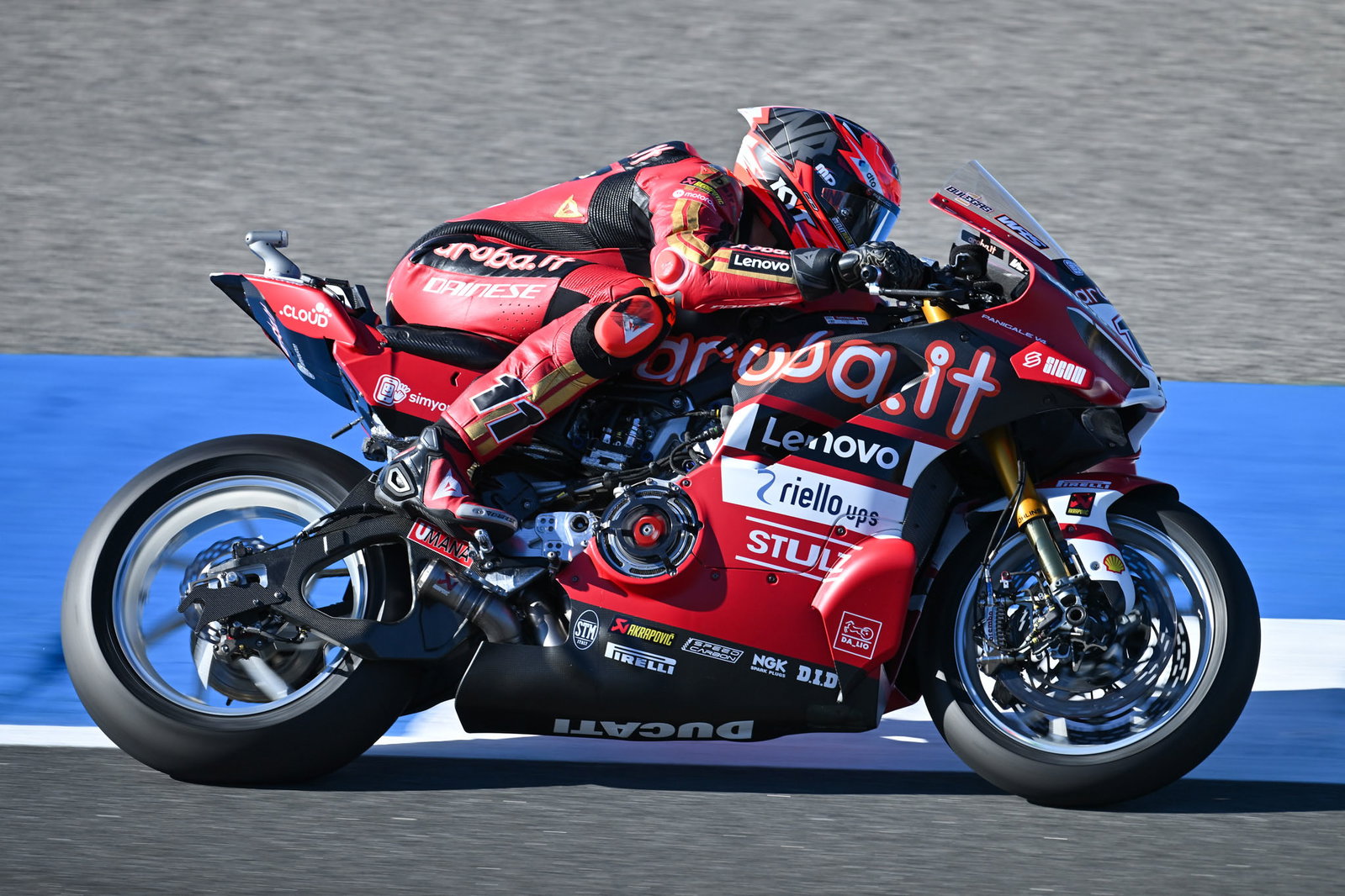 Nicolo Bulega, 2026 Estoril WorldSBK. Credit: Gold and Goose.