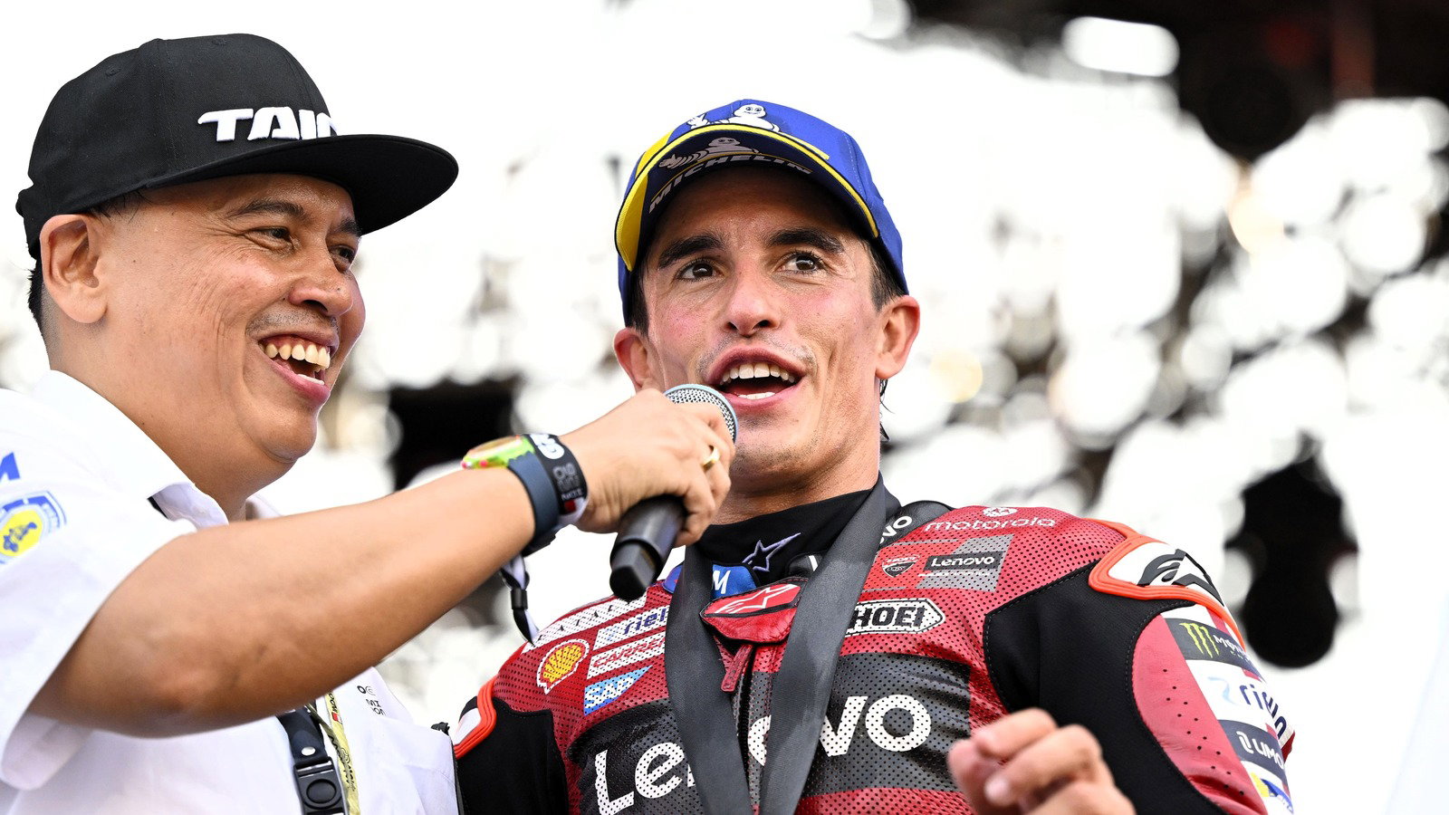 Marc Marquez wins Sprint, 2026 Indonesian MotoGP. 