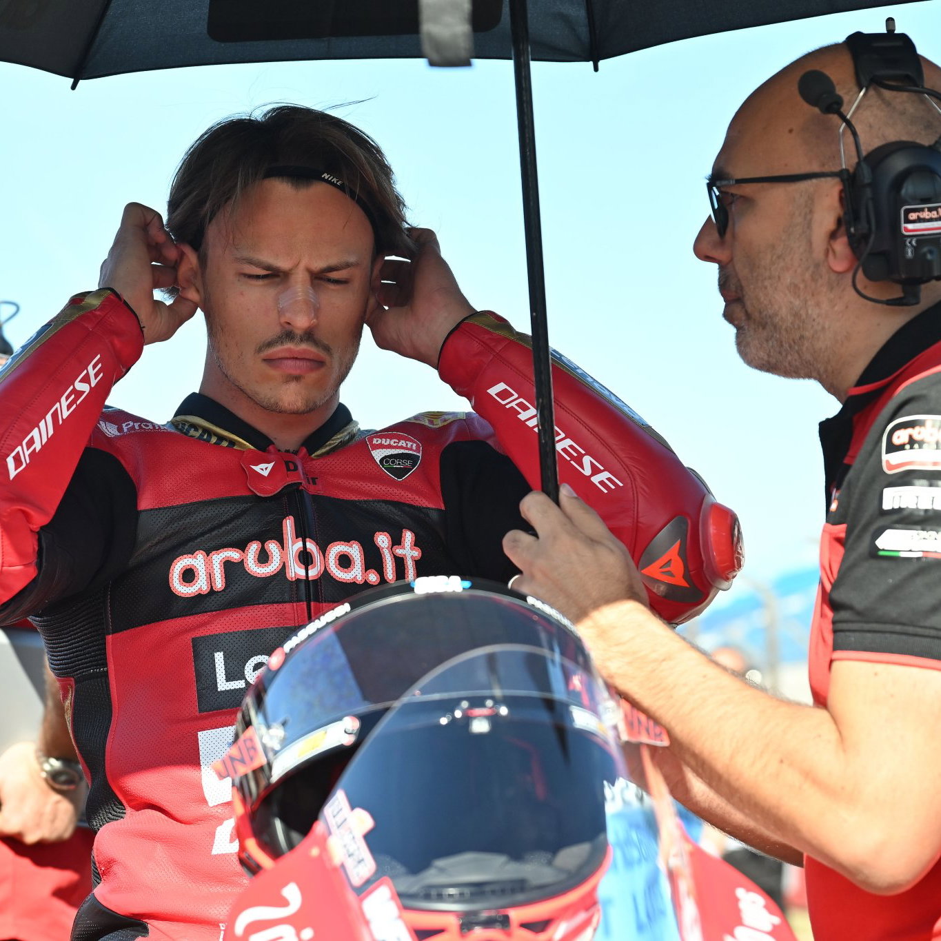 Nicolo Bulega, 2026 Estoril WorldSBK, grid. Credit: Gold and Goose.