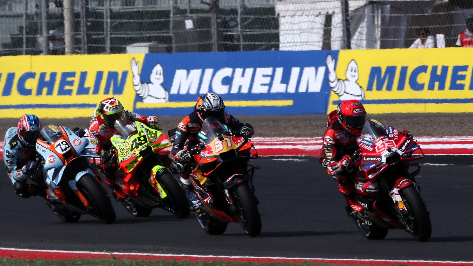 Marc Marquez, Pedro Acosta, 2026 Indonesian MotoGP.
