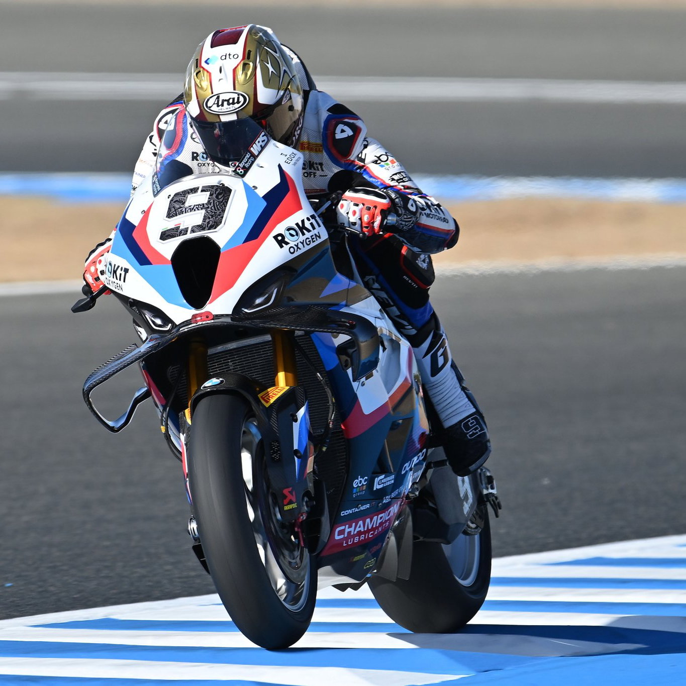 Danilo Petrucci, 2026 Spanish WorldSBK. Credit: Gold and Goose.