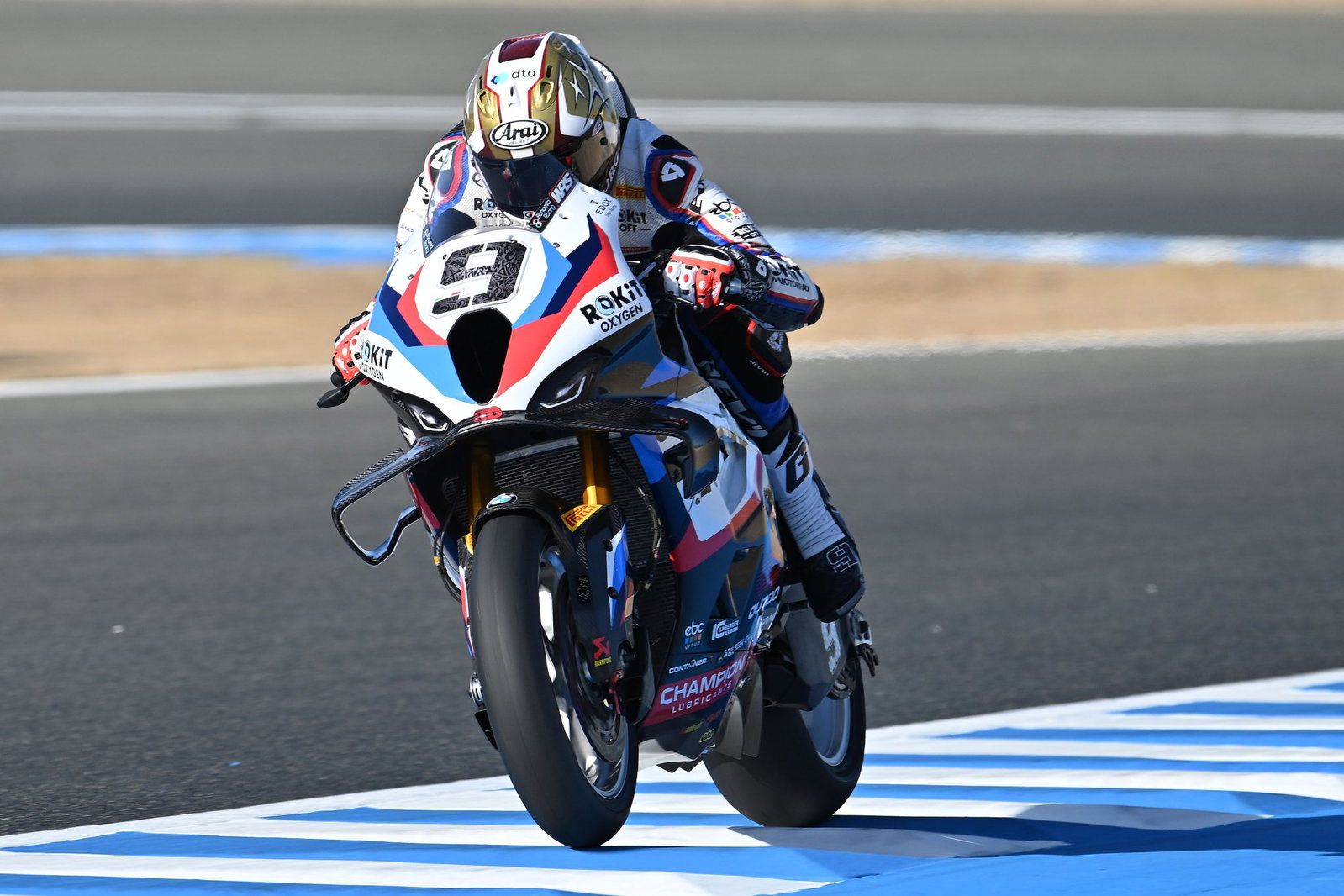 Danilo Petrucci, 2026 Spanish WorldSBK. Credit: Gold and Goose.