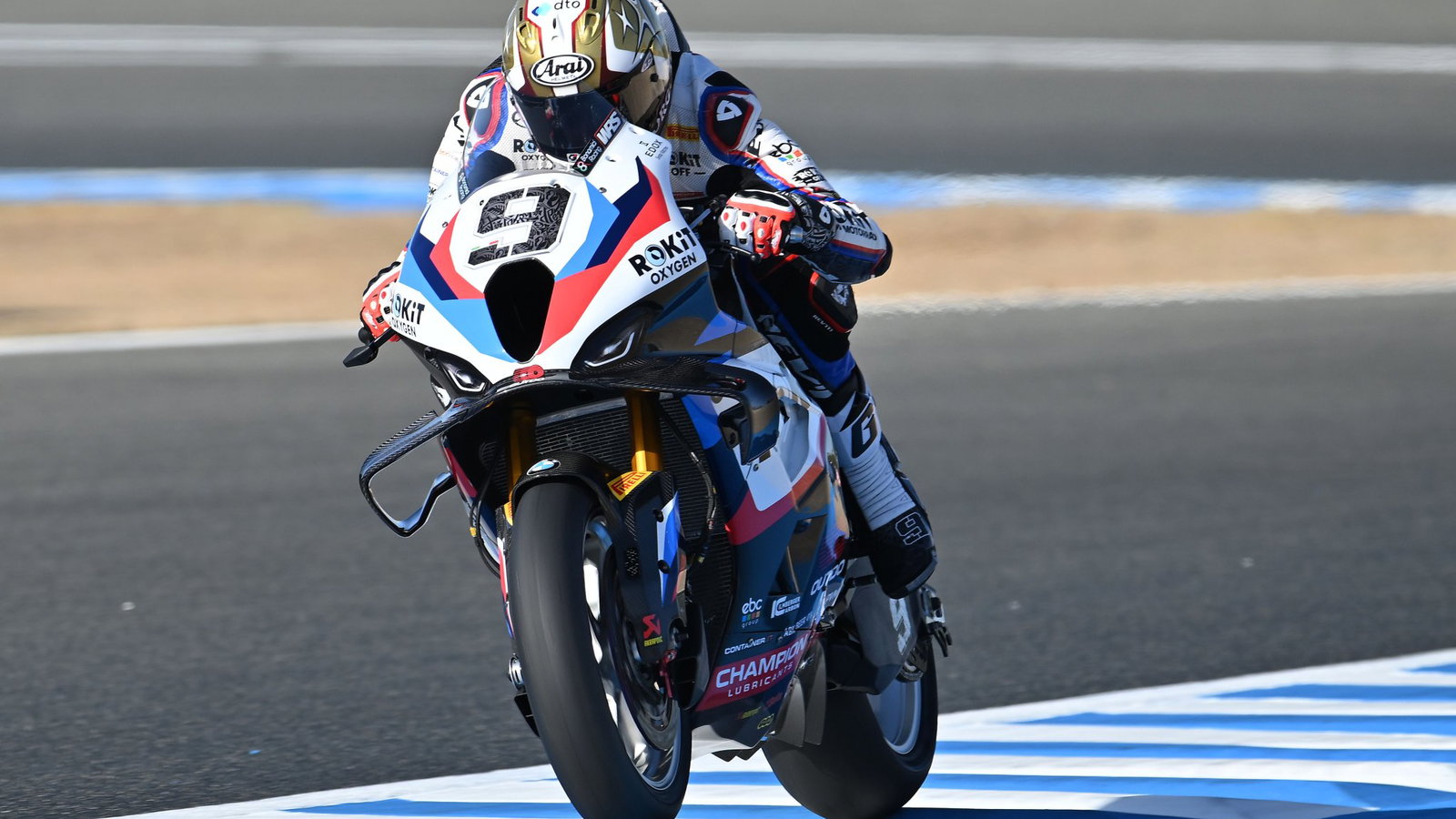 Danilo Petrucci, 2026 Spanish WorldSBK. Credit: Gold and Goose.