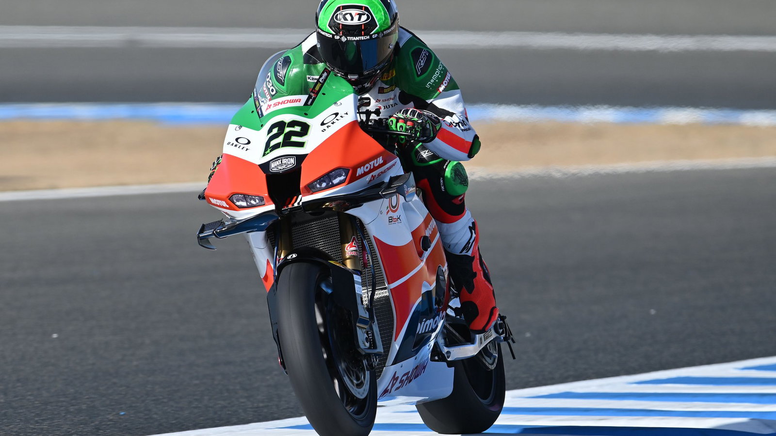 Alex Lowes, 2026 Spanish WorldSBK. Credit: Gold and Goose.