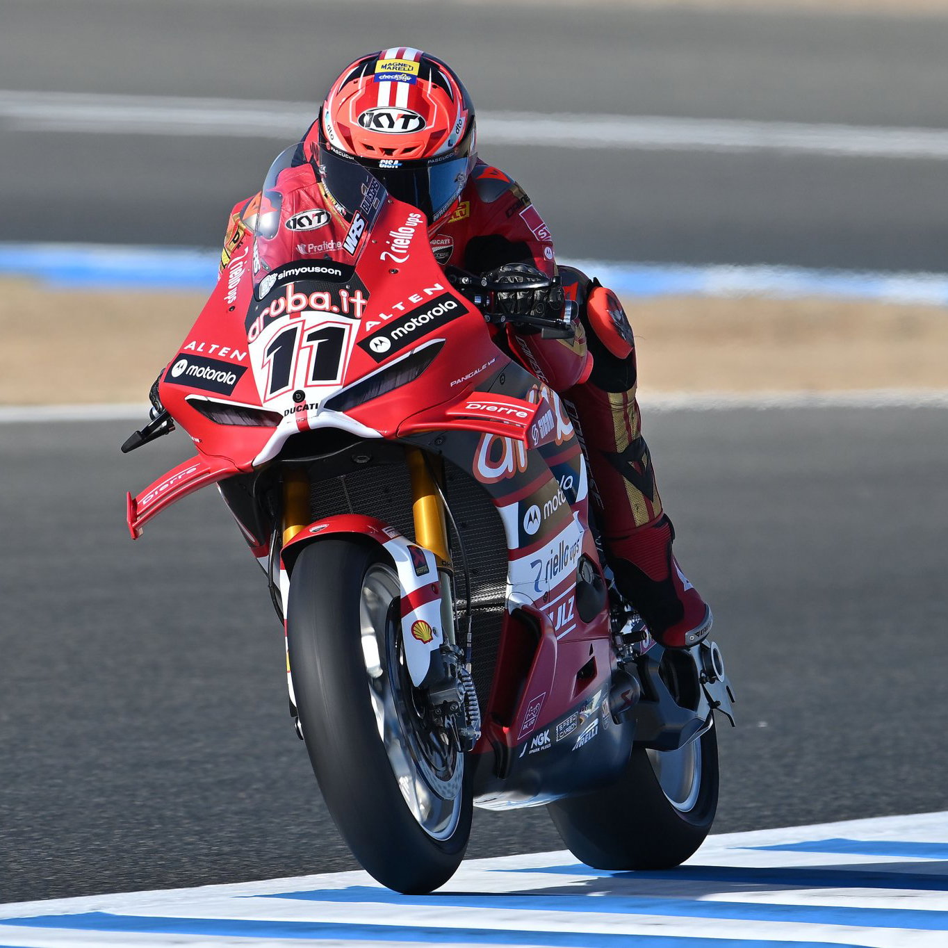 Nicolo Bulega, 2026 Spanish WorldSBK. Credit: Gold and Goose.