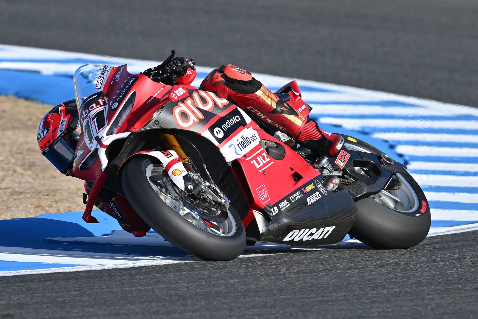 Nicolo Bulega, 2026 Spanish WorldSBK. Credit: Gold and Goose.