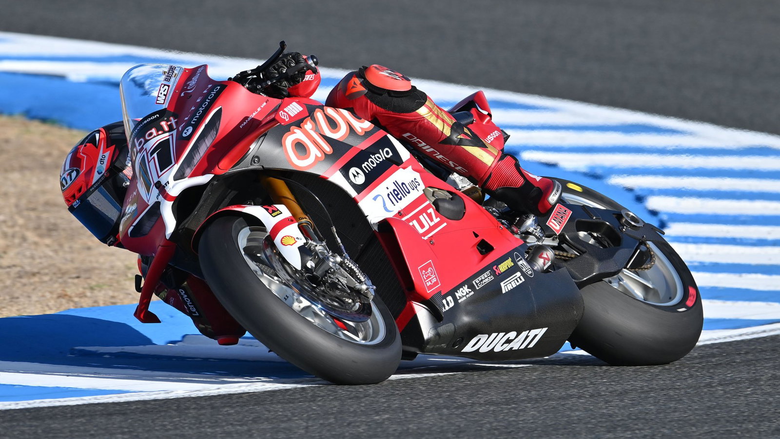 Nicolo Bulega, 2026 Spanish WorldSBK. Credit: Gold and Goose.