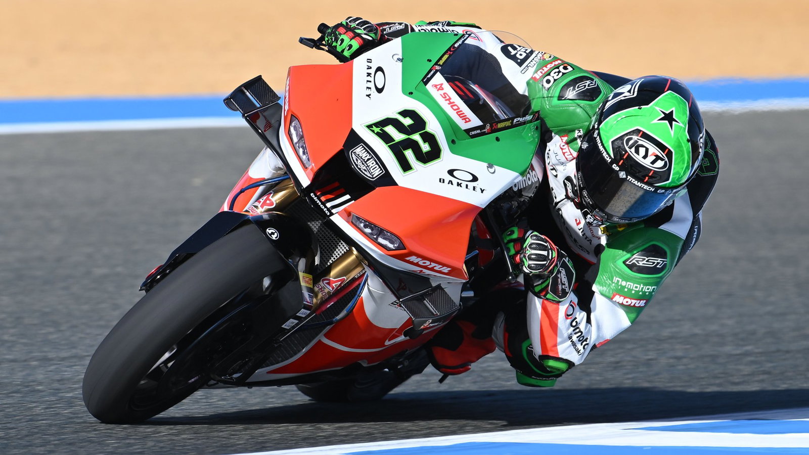 Alex Lowes, 2026 Spanish WorldSBK. Credit: Gold and Goose.