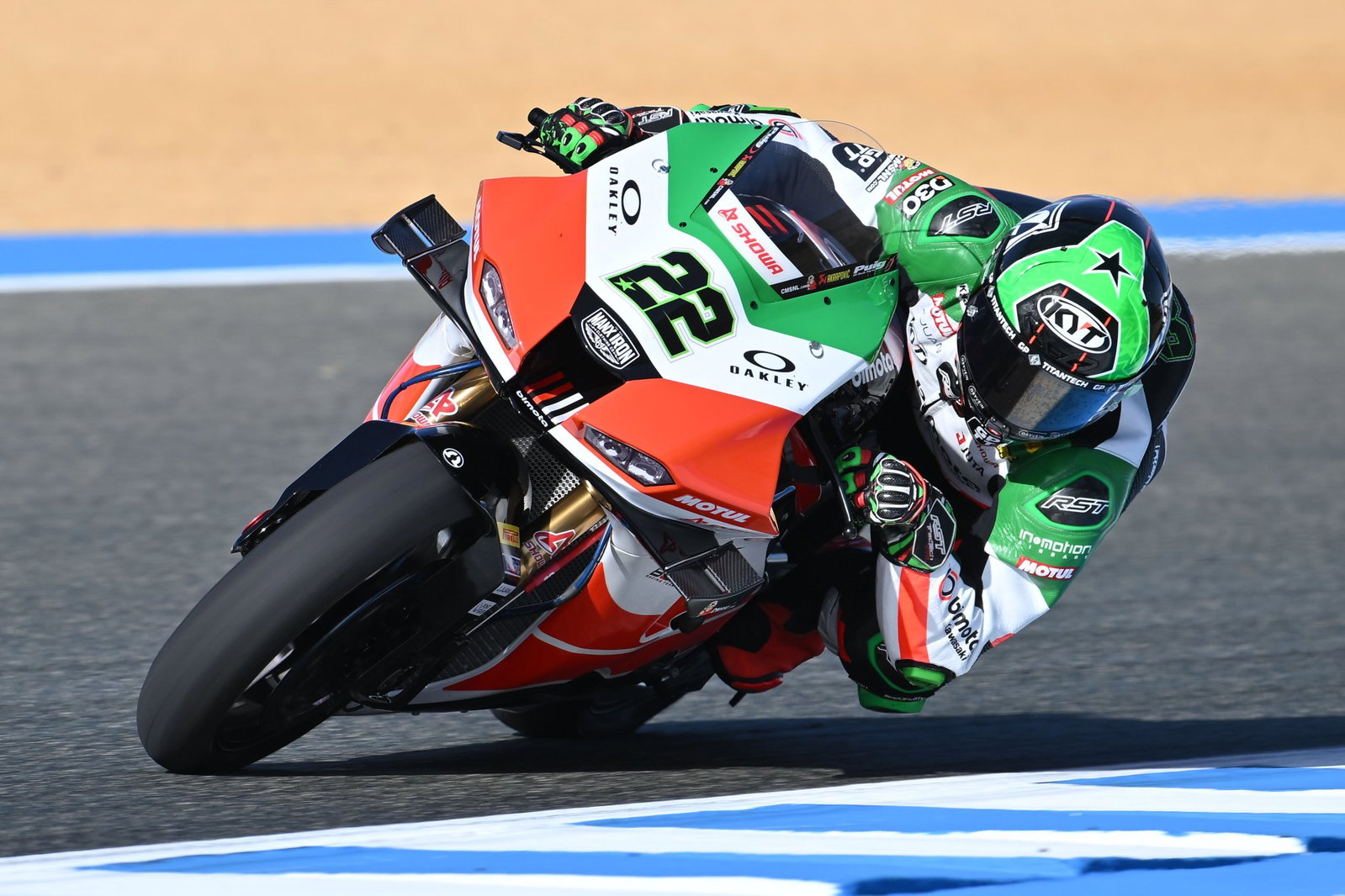 Alex Lowes, 2026 Spanish WorldSBK. Credit: Gold and Goose.