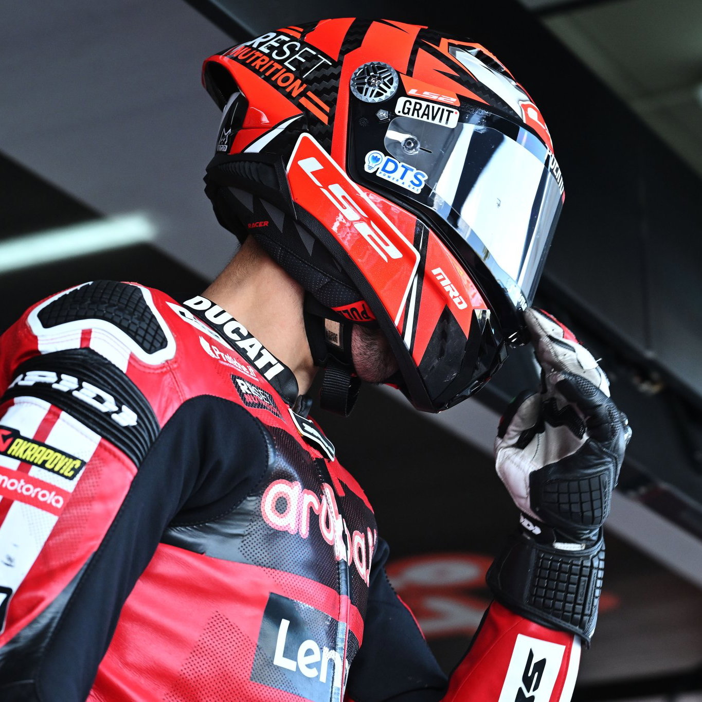 Iker Lecuona, 2026 Spanish WorldSBK, leaving pit box. Credit: Gold and Goose.