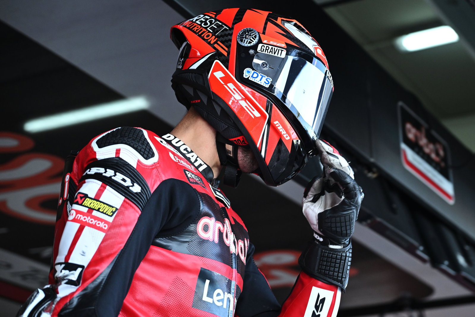 Iker Lecuona, 2026 Spanish WorldSBK, leaving pit box. Credit: Gold and Goose.