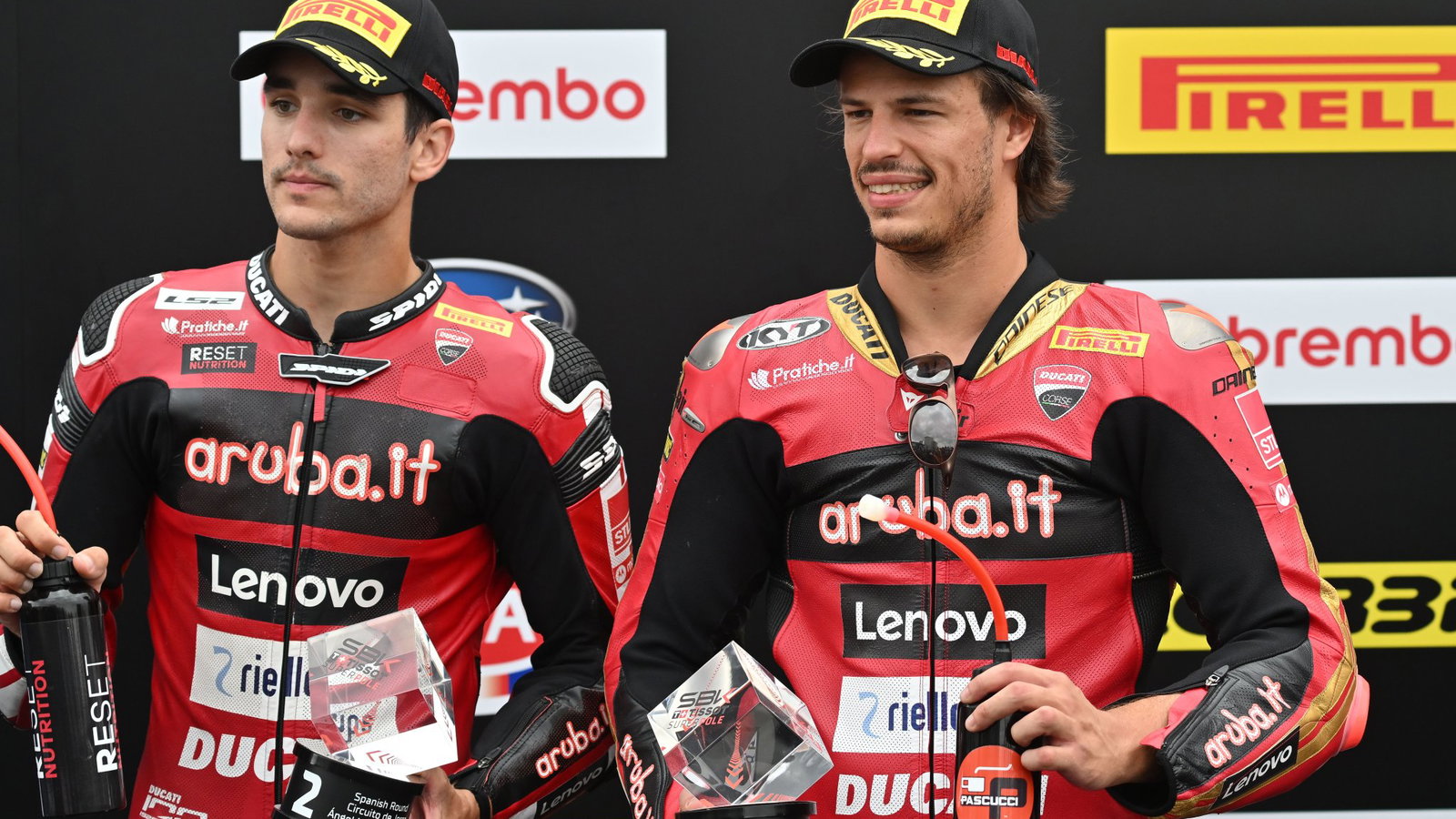 Iker Lecuona, Nicolo Bulega, Jerez WorldSBK 2026.