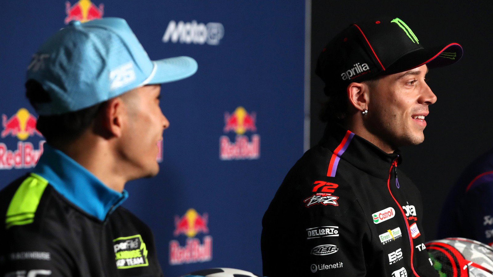 Raul Fernandez, Marco Bezzecchi, 2026 Australian MotoGP. 