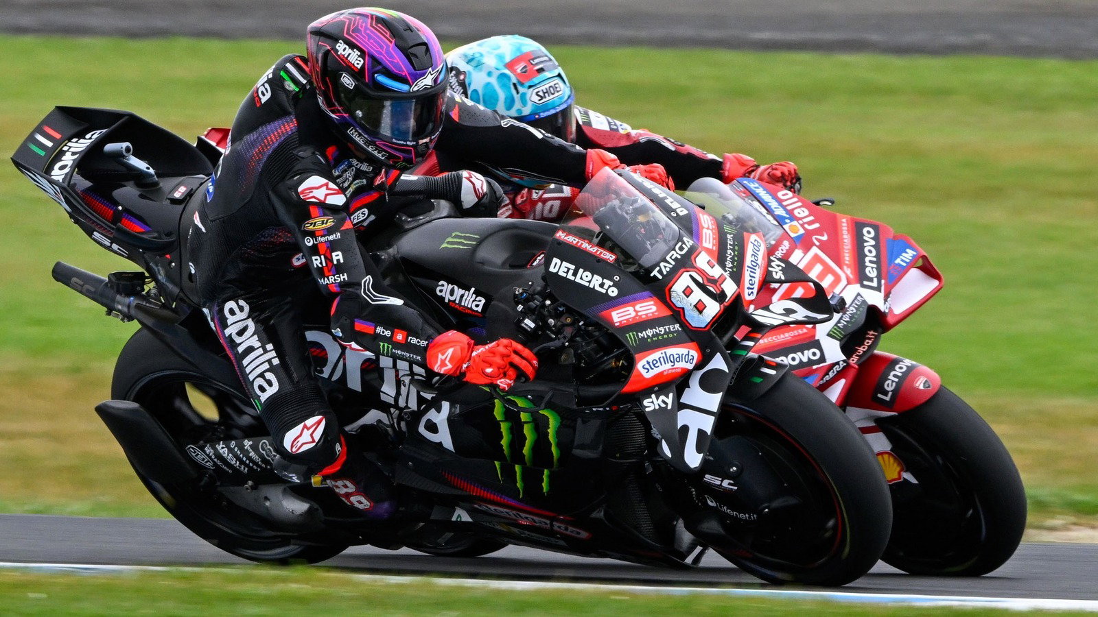 Jorge Martin, Marc Marquez, Sprint, 2026 Australian MotoGP. 