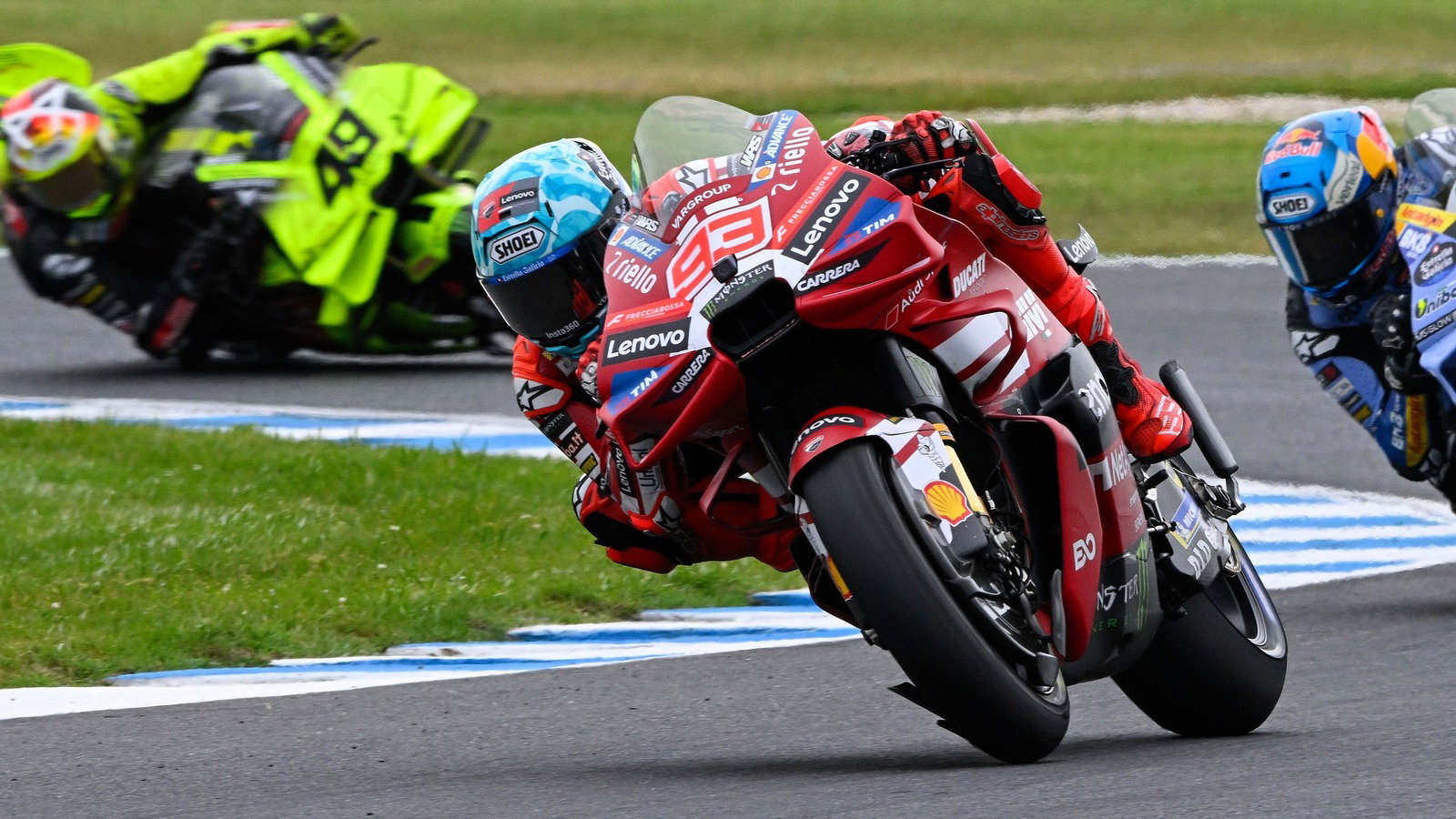 Marc Marquez, Alex Marquez, Fabio di Giannantonio, 2026 Australian MotoGP.