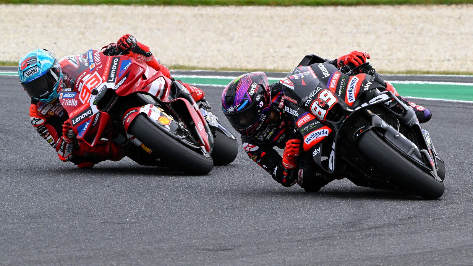 Jorge Martin, Marc Marquez, Sprint, 2026 Australian MotoGP. 