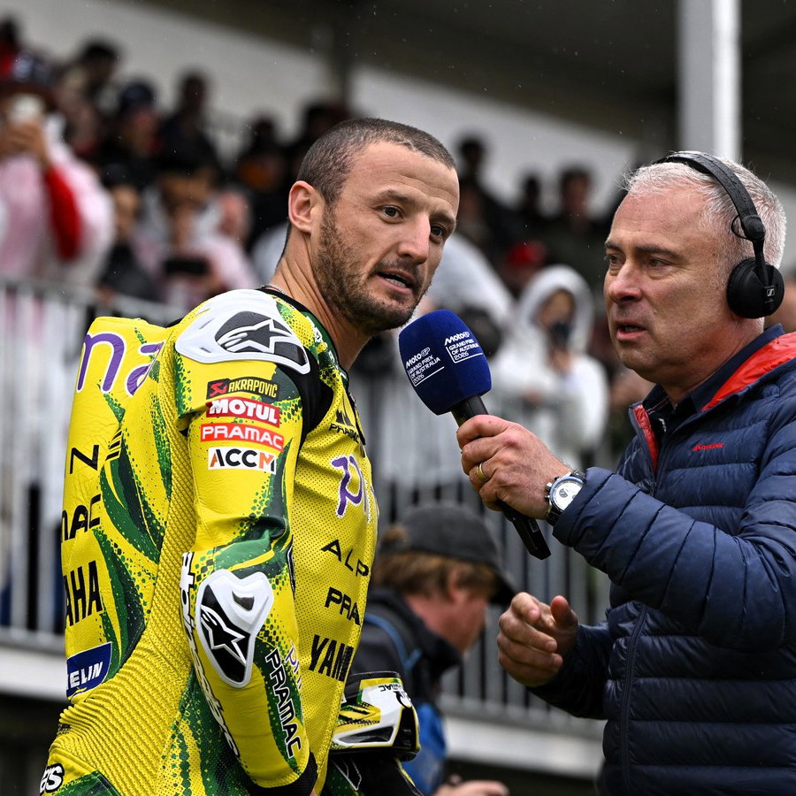 Jack Miller speaks to the Phillip Island fans, 2026 Australian MotoGP.