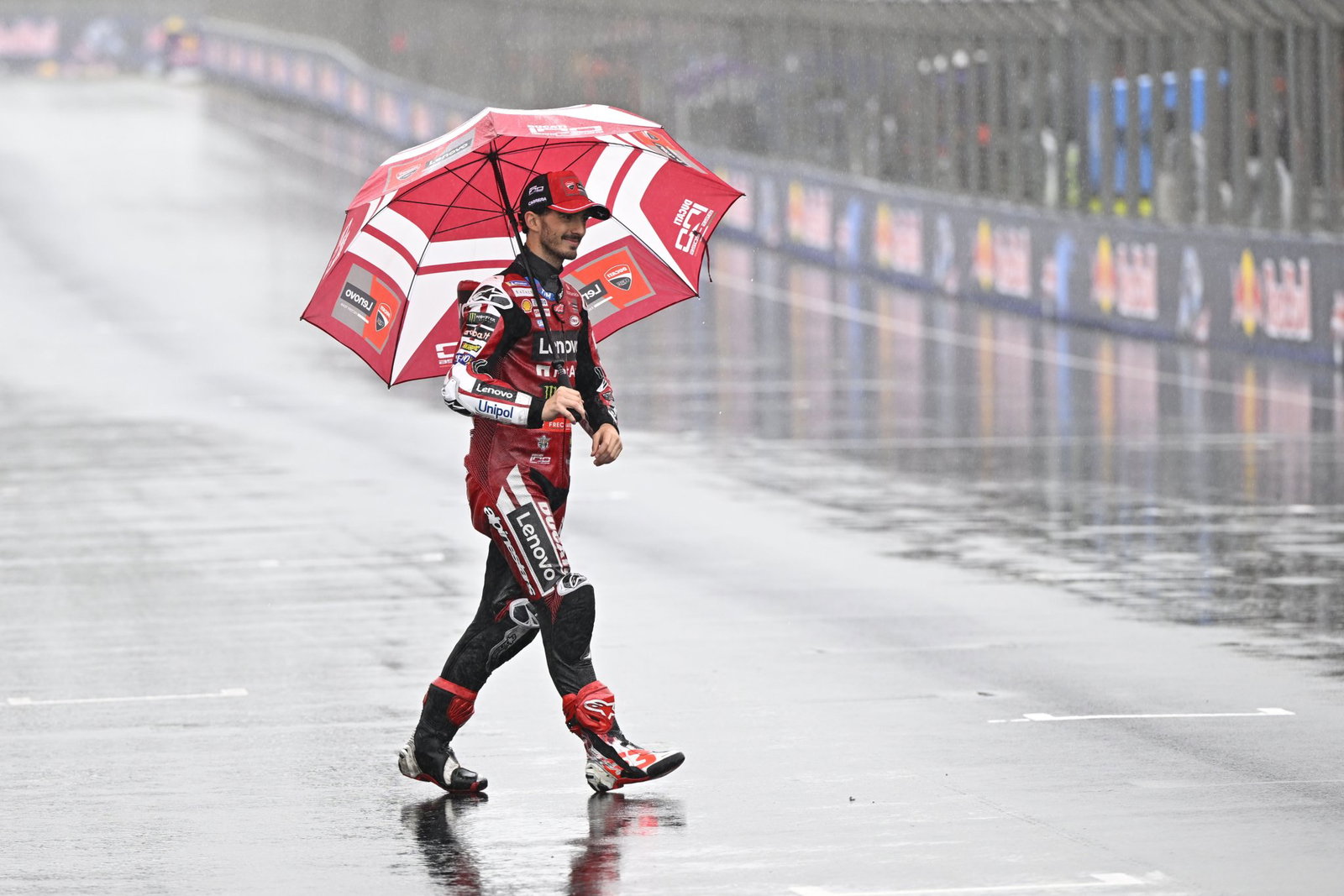 Francesco Bagnaia, 2026 MotoGP Australian Grand Prix, walking on the grid. Credit: Gold and Goose.