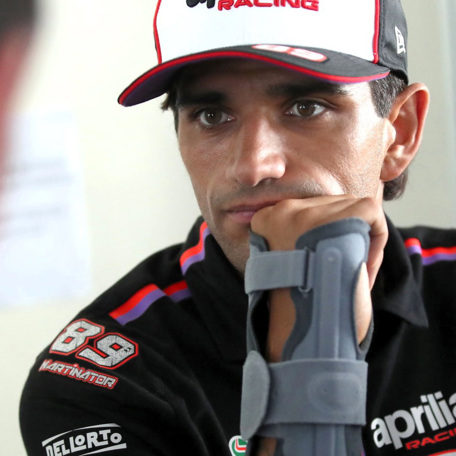 Jorge Martin, wrist injury, 2026 Malaysian MotoGP.