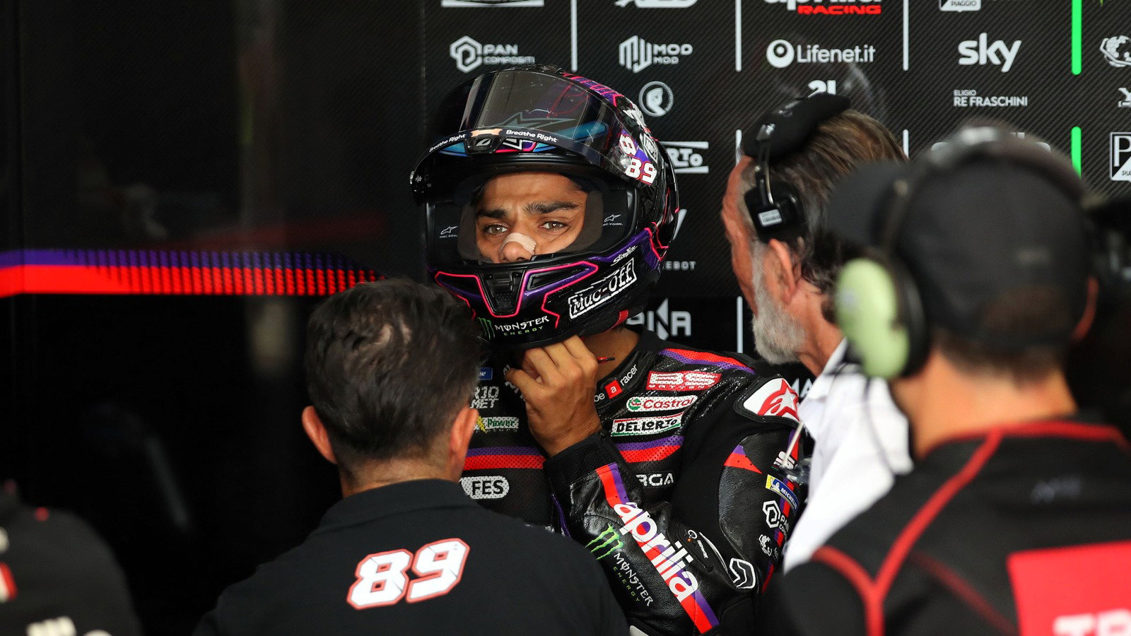 Aprilia: Jorge Martin was lacking 'force' under braking