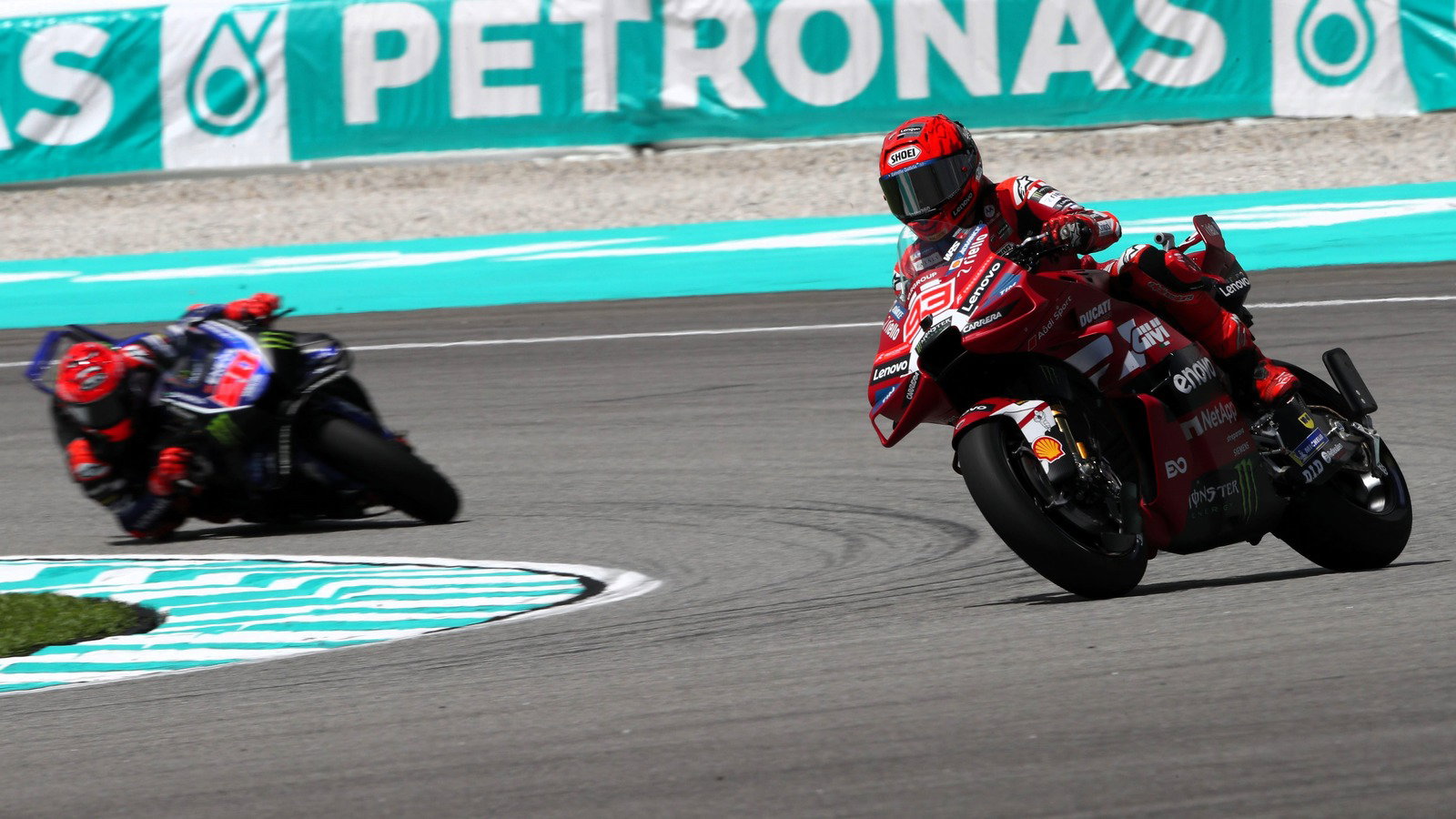 Marc Marquez, Fabio Quartararo, 2026 Malaysian MotoGP. 