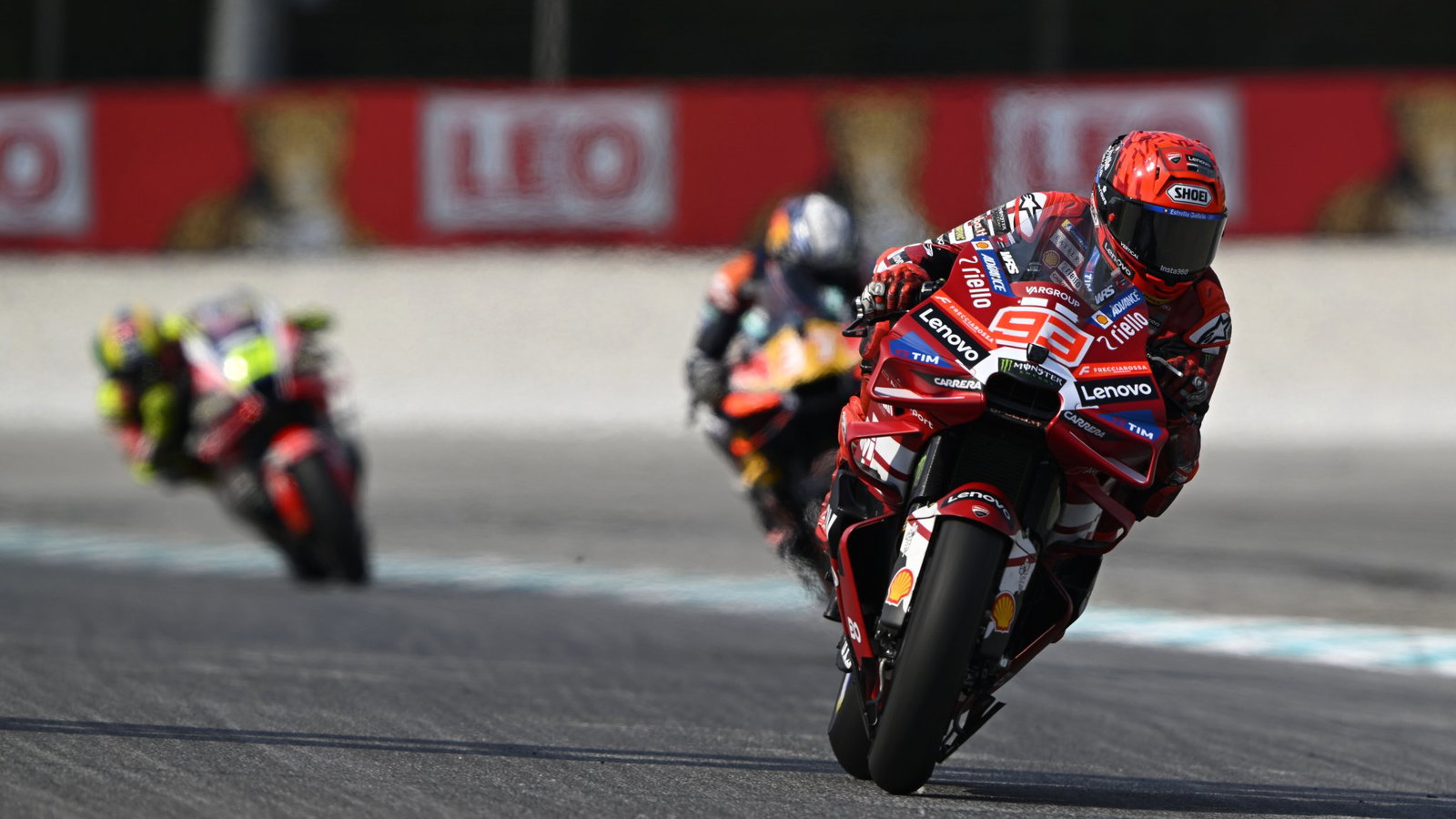 Marc Marquez led Friday practice at Sepang