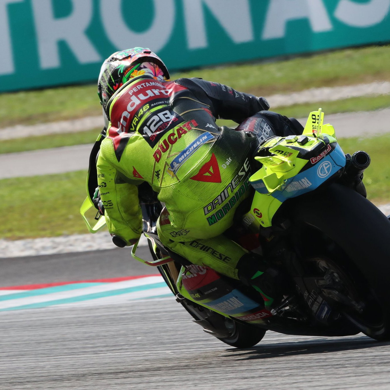 Franco Morbidelli, 2026 MotoGP Malaysian Grand Prix. Credit: Gold and Goose.