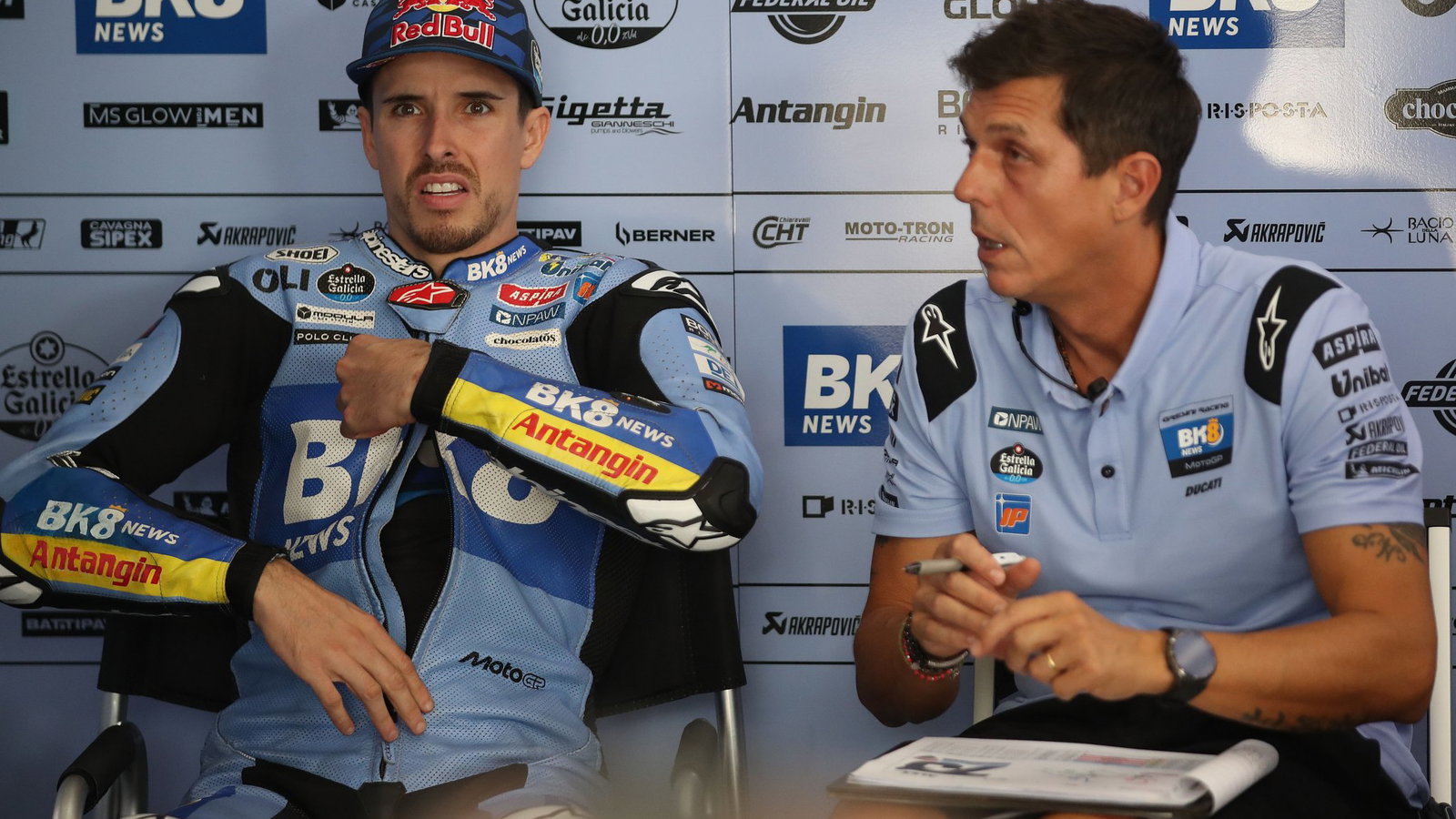 Alex Marquez, 2026 MotoGP Malaysian Grand Prix, pit box. Credit: Gold and Goose.