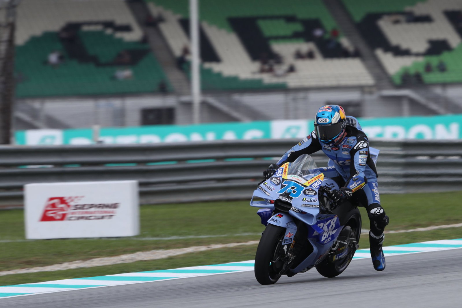 Alex Marquez, 2026 MotoGP Malaysian Grand Prix. Credit: Gold and Goose.