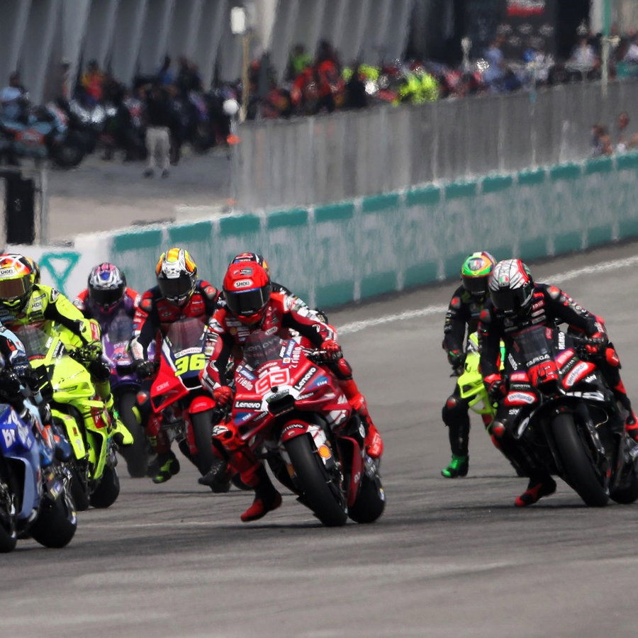 Start, Sprint, 2026 Malaysian MotoGP. 