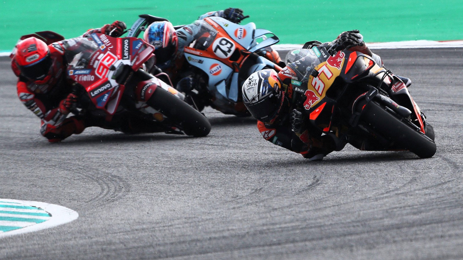 Acosta, Marc Marquez, Ogura, Sprint, 2026 Malaysian MotoGP. 