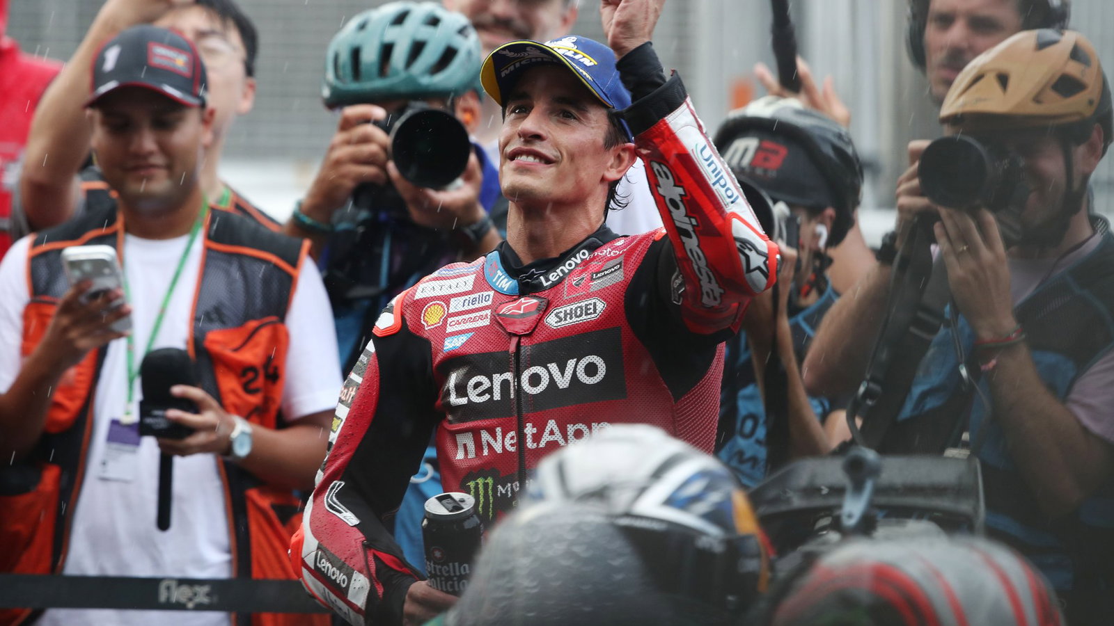 Marc Marquez, 2026 MotoGP Malaysian Grand Prix, post-Sprint. Credit: Gold and Goose.