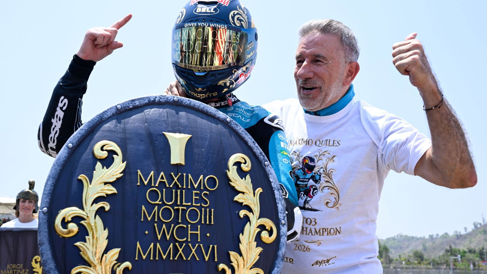 Maximo Quiles took the Moto3 race win and title in Indonesia