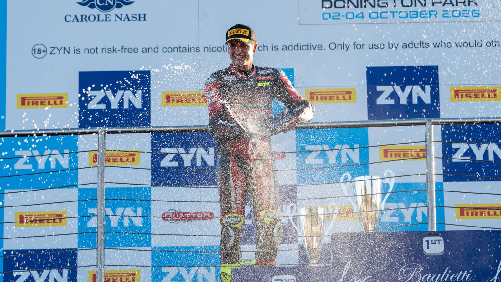 Kyle Ryde, BSB, 2026, Donington Park, Podium, Race 1, Showdown
