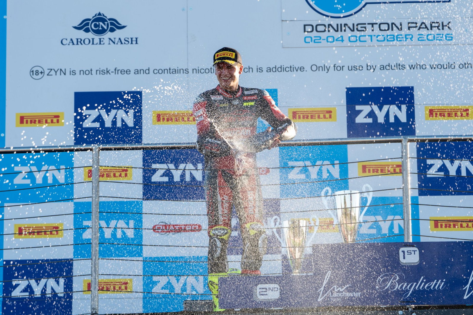 Kyle Ryde, BSB, 2026, Donington Park, Podium, Race 1, Showdown