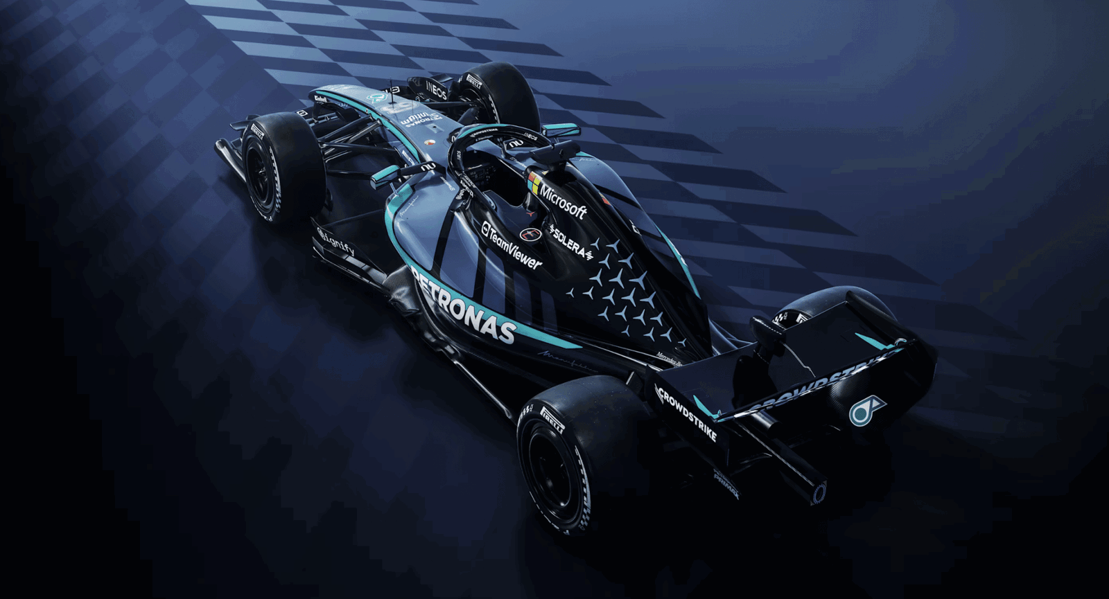 Mercedes US GP livery