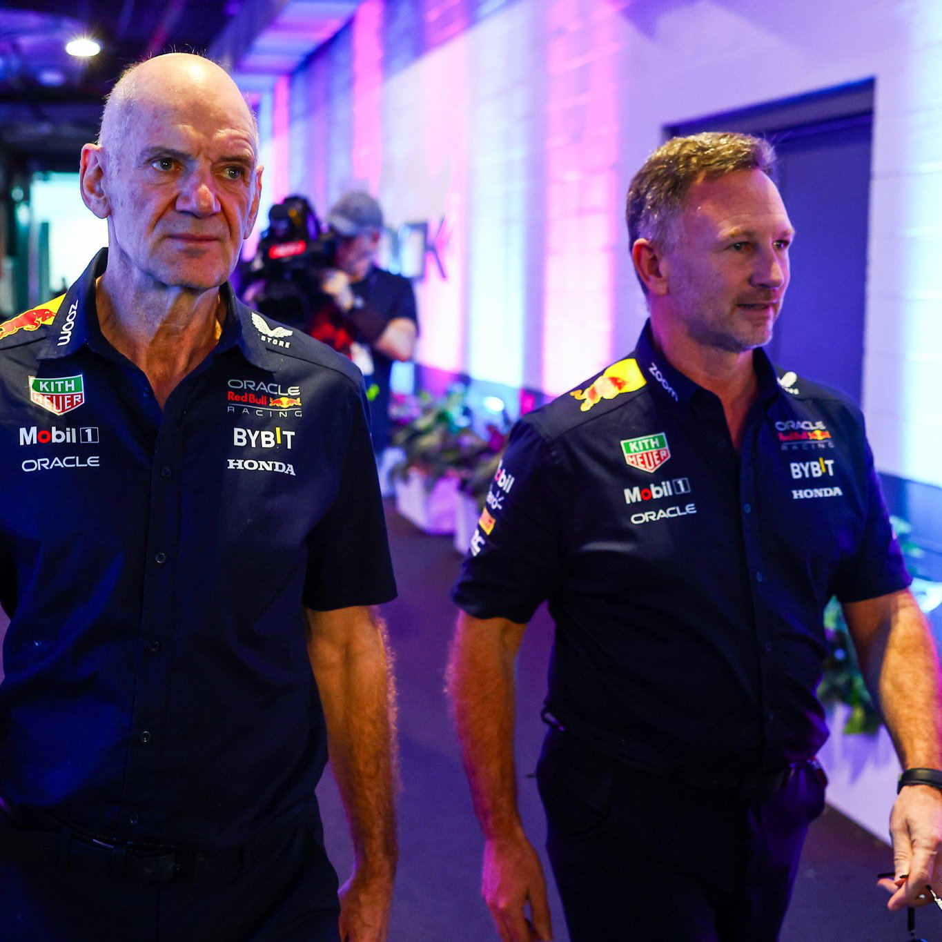 Adrian Newey and Christian Horner spent nearly 20 years together at Red Bull