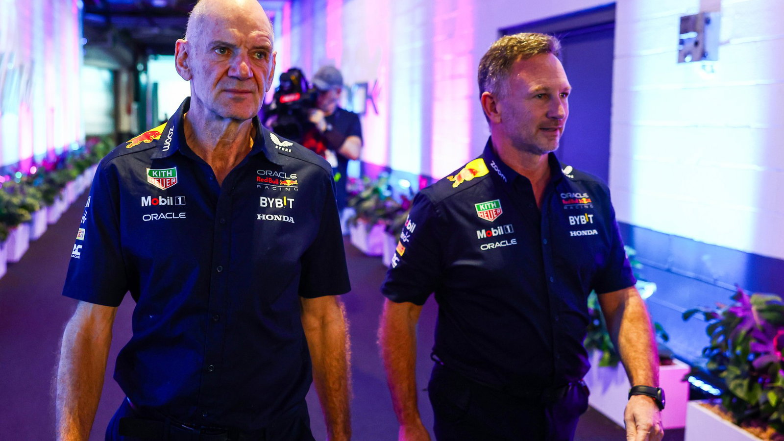 Adrian Newey and Christian Horner spent nearly 20 years together at Red Bull