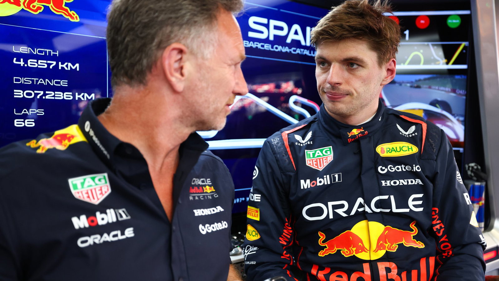 Max Verstappen won all of his four F1 titles with Christian Horner 