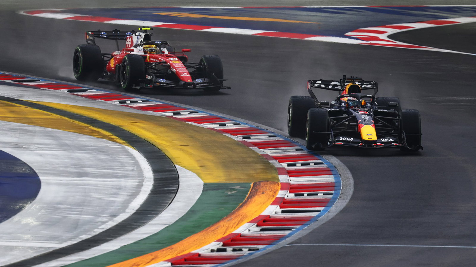Verstappen beat his old F1 rival Hamilton to win the sprint 