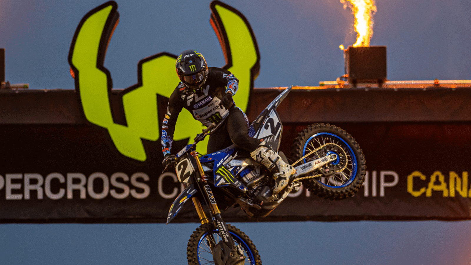 Cooper Webb, 2026 Canadian WSX. Credit: World Supercross Championship.