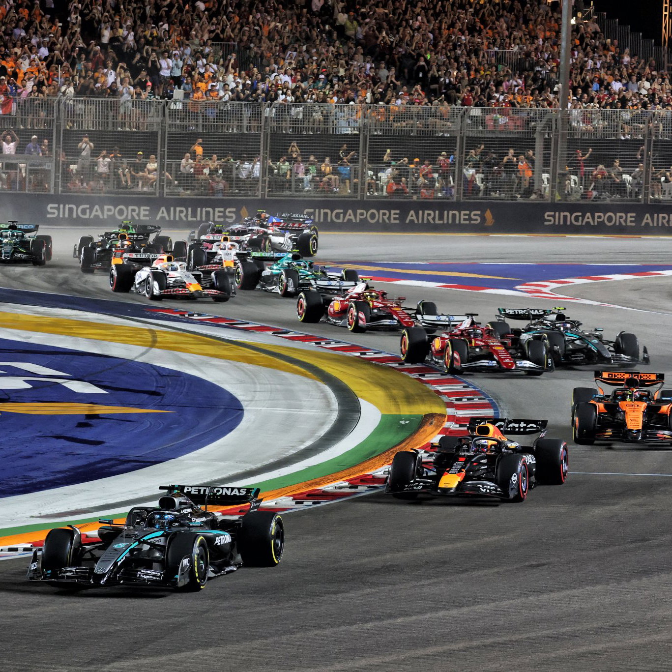 The Singapore Grand Prix is the fourth race this year to be declared a heat hazard race