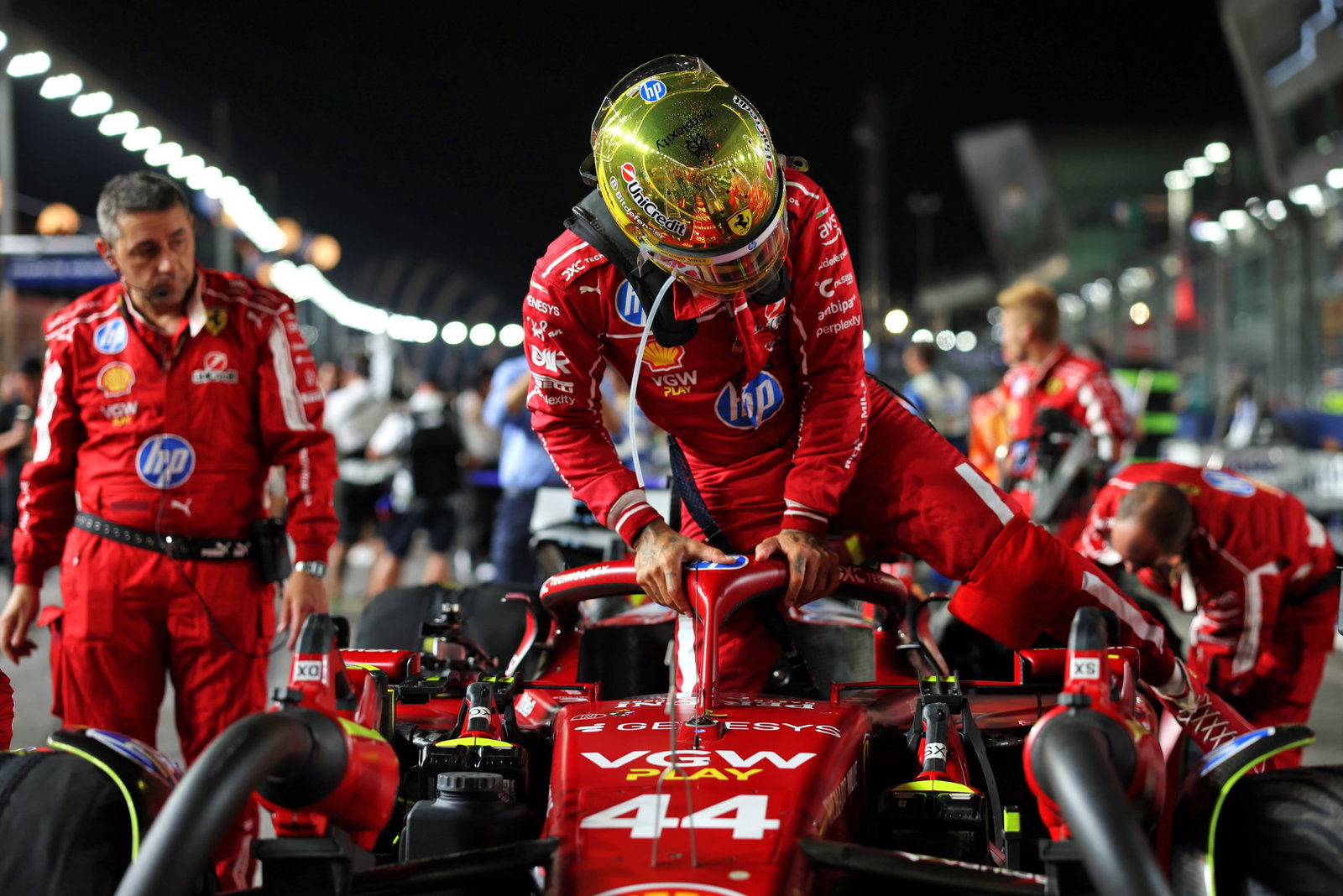 Hamilton was punished in Singapore last year